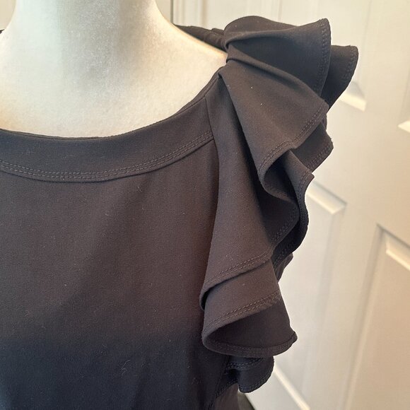 The LBD That Does It All: Calvin Klein's Iconic One-Shoulder Wonder! Size 10 - Picture 4 of 12